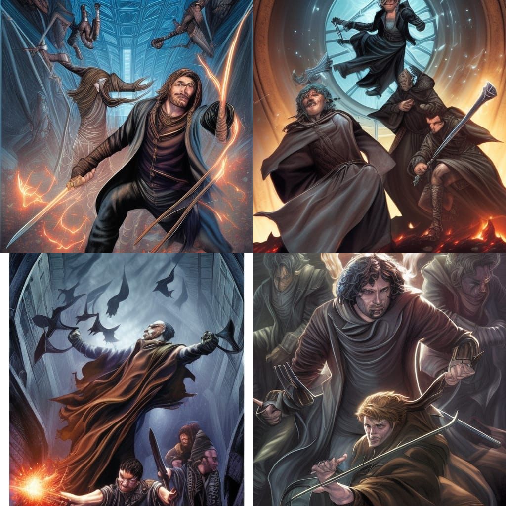 Epic Auror vs Dark Wizard Battle