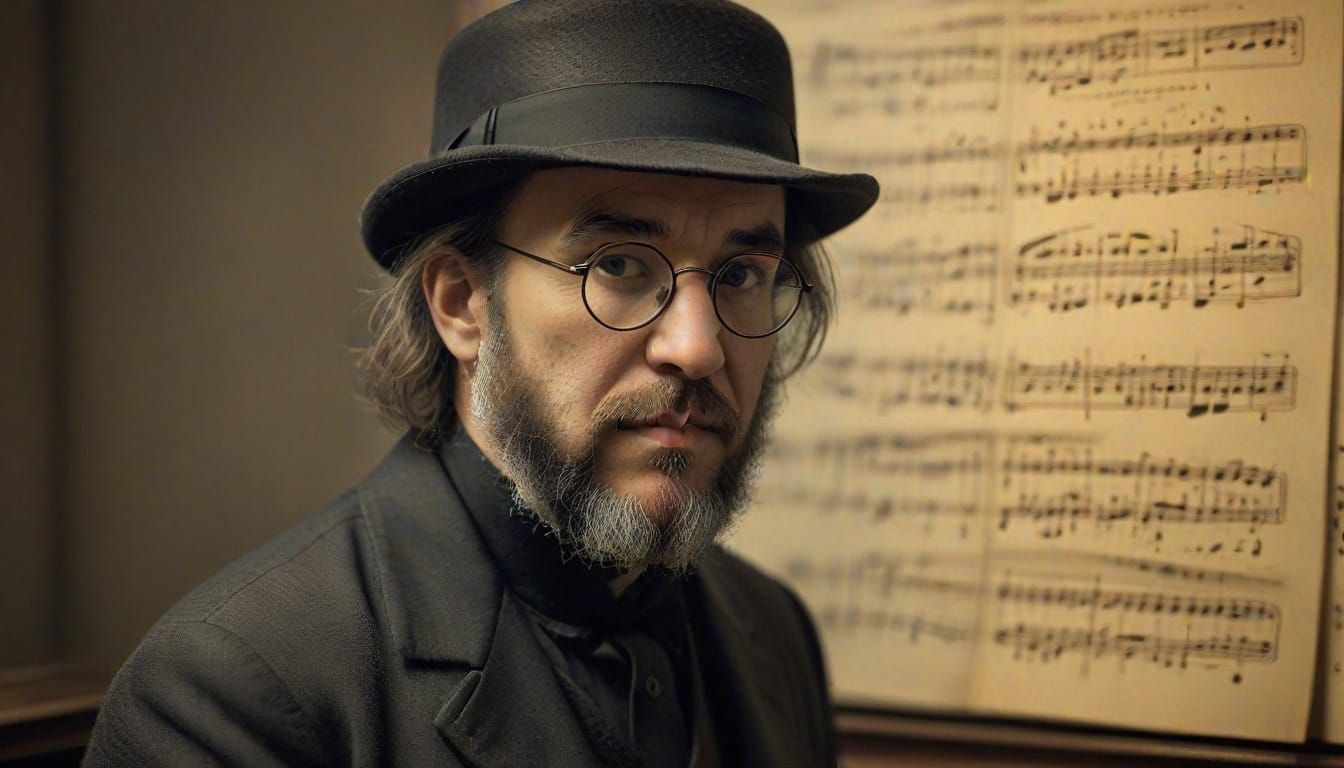 Erik Satie in Moody Realism