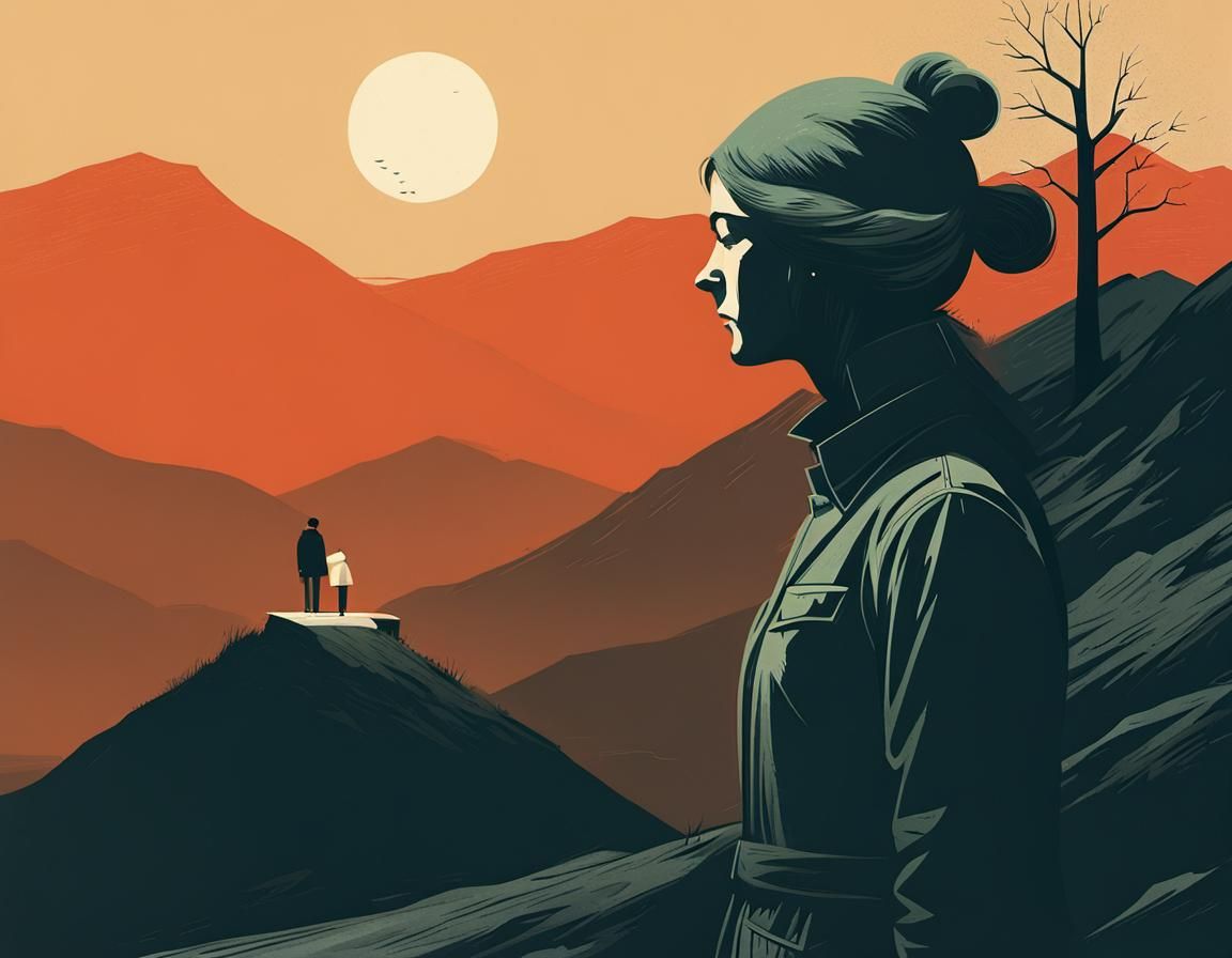 Minimalist Conceptual Illustration in Gottardo Style