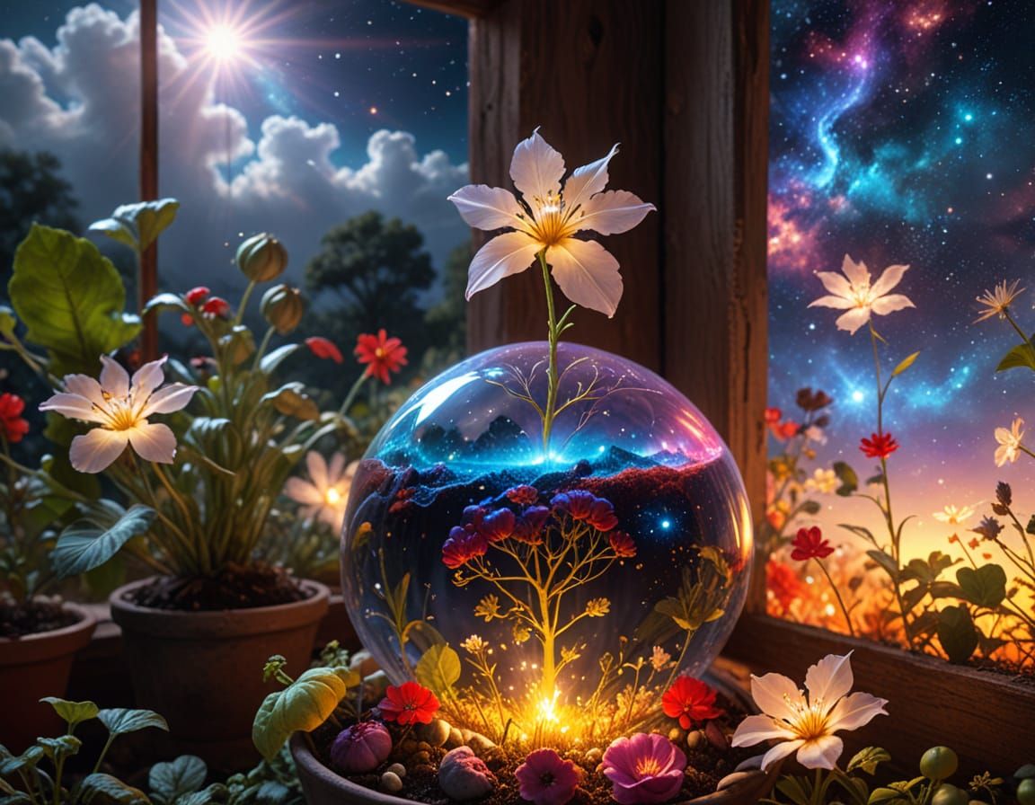 Vibrant Harvest Landscape in Full Bloom