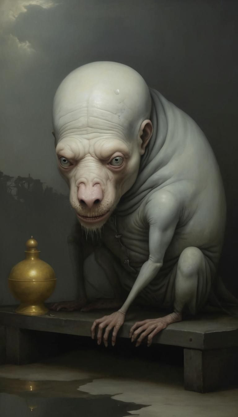 Surreal Photo-Realistic Insomnia Dreamscape