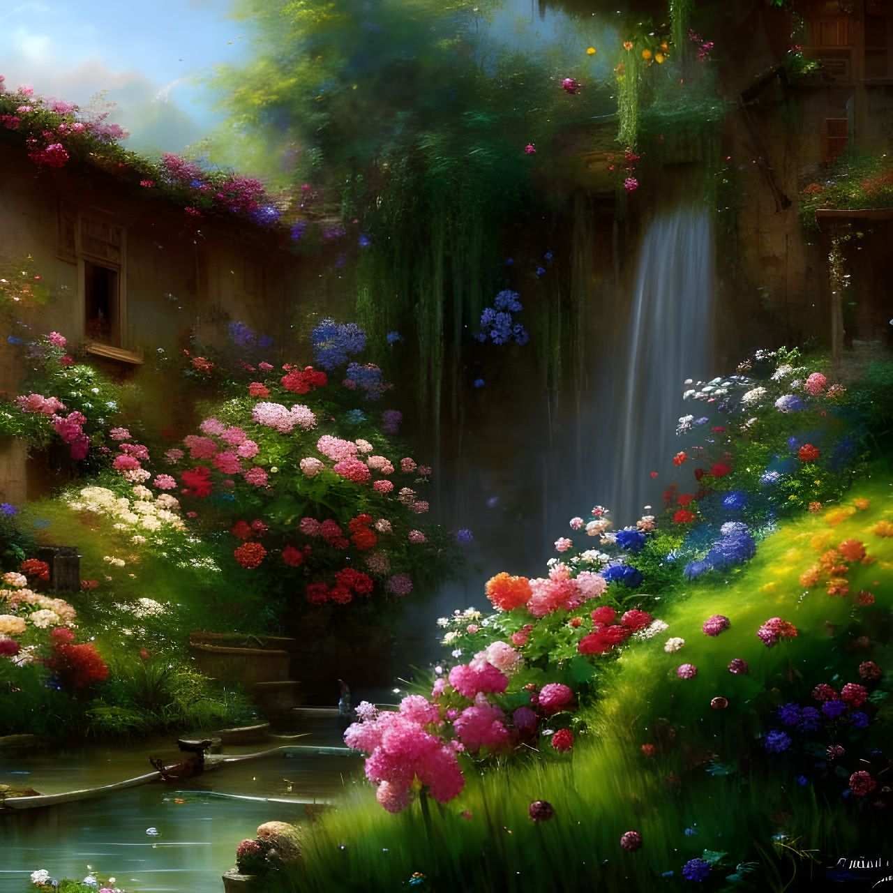 Flower garden