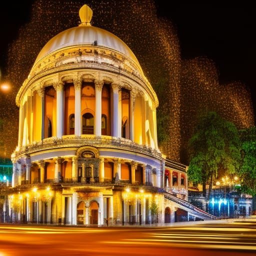 Neoclassical Cityscape in Professional Photography