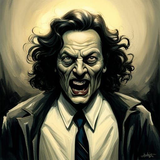 Sinister Image in the Style of Greg Rutkowski