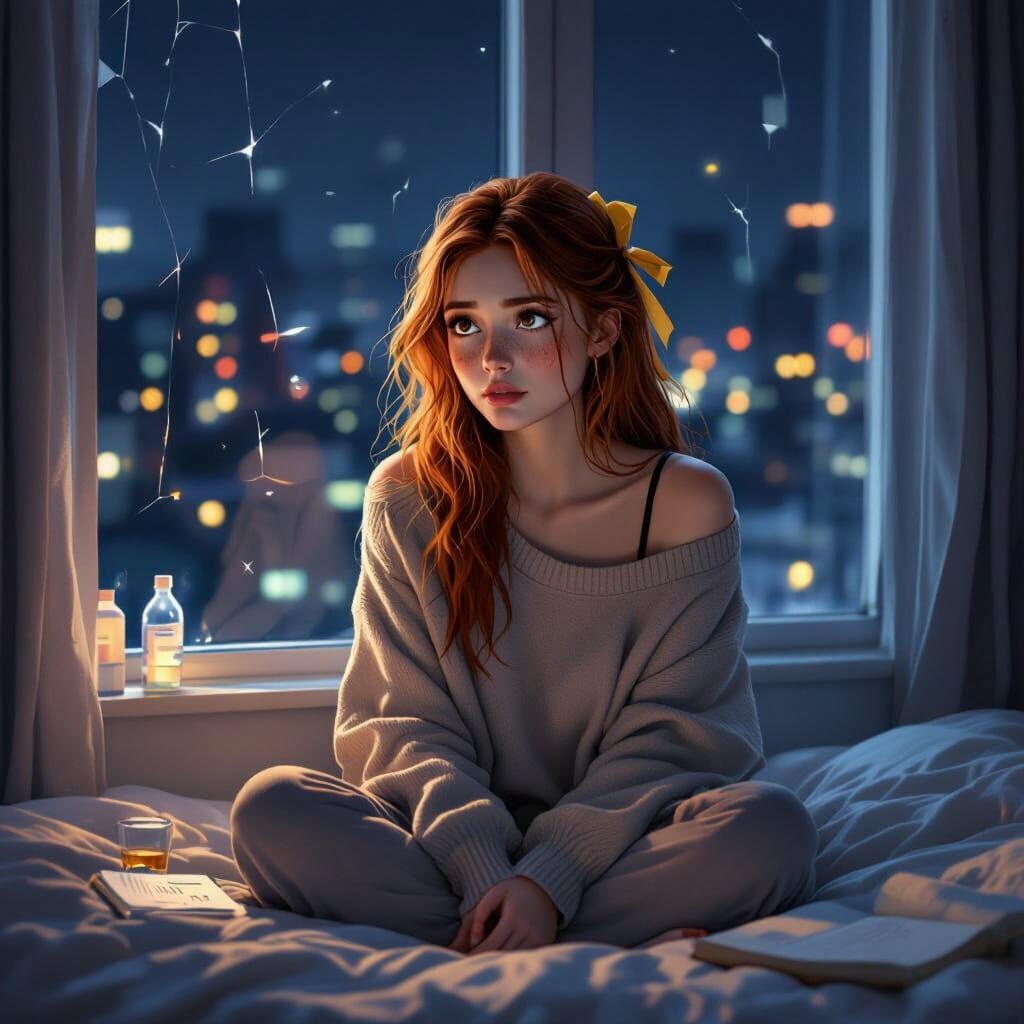 Grief and Defiance: A Portrait of Quiet Rage