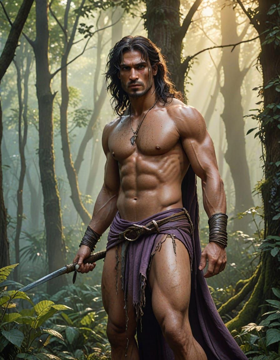 Ancient Warrior Defies Fate in Mysterious Forest