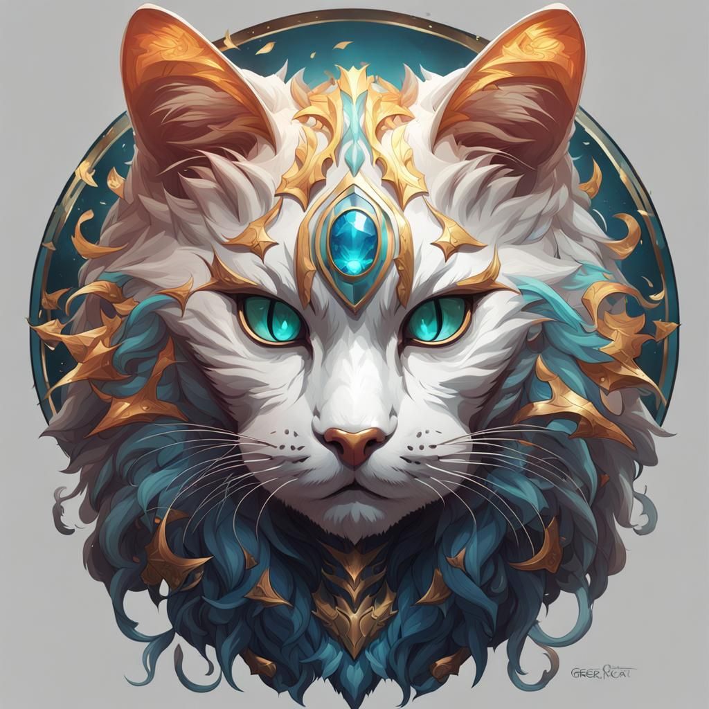 Hyperdetailed Portrait of Cat Gods in Unreal Engine 5
