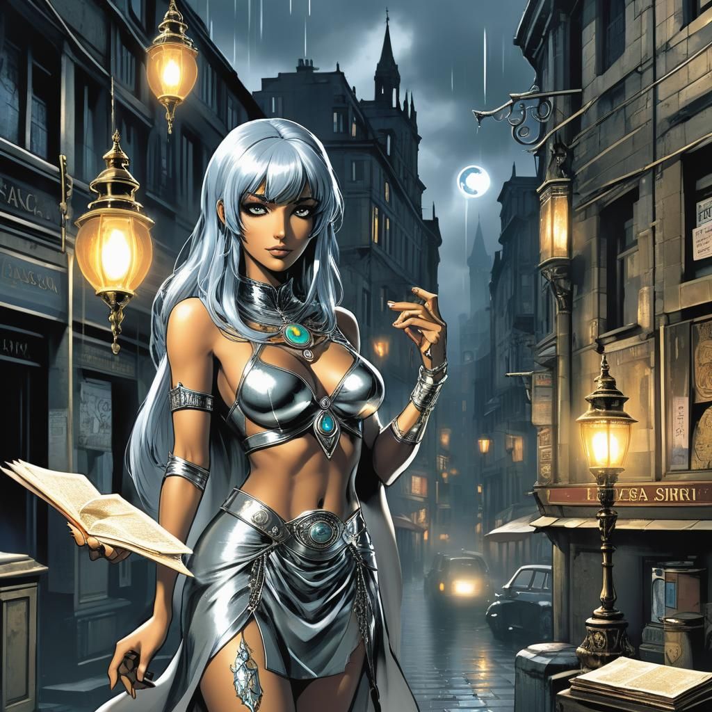 Surreal Comix Scene: Astral Plane Manifestation