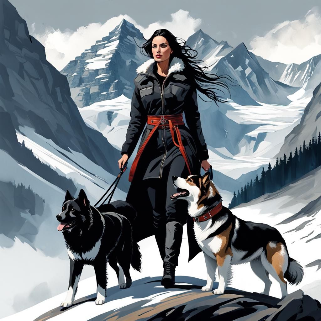 Mystic Symphony Through Winter's Awe