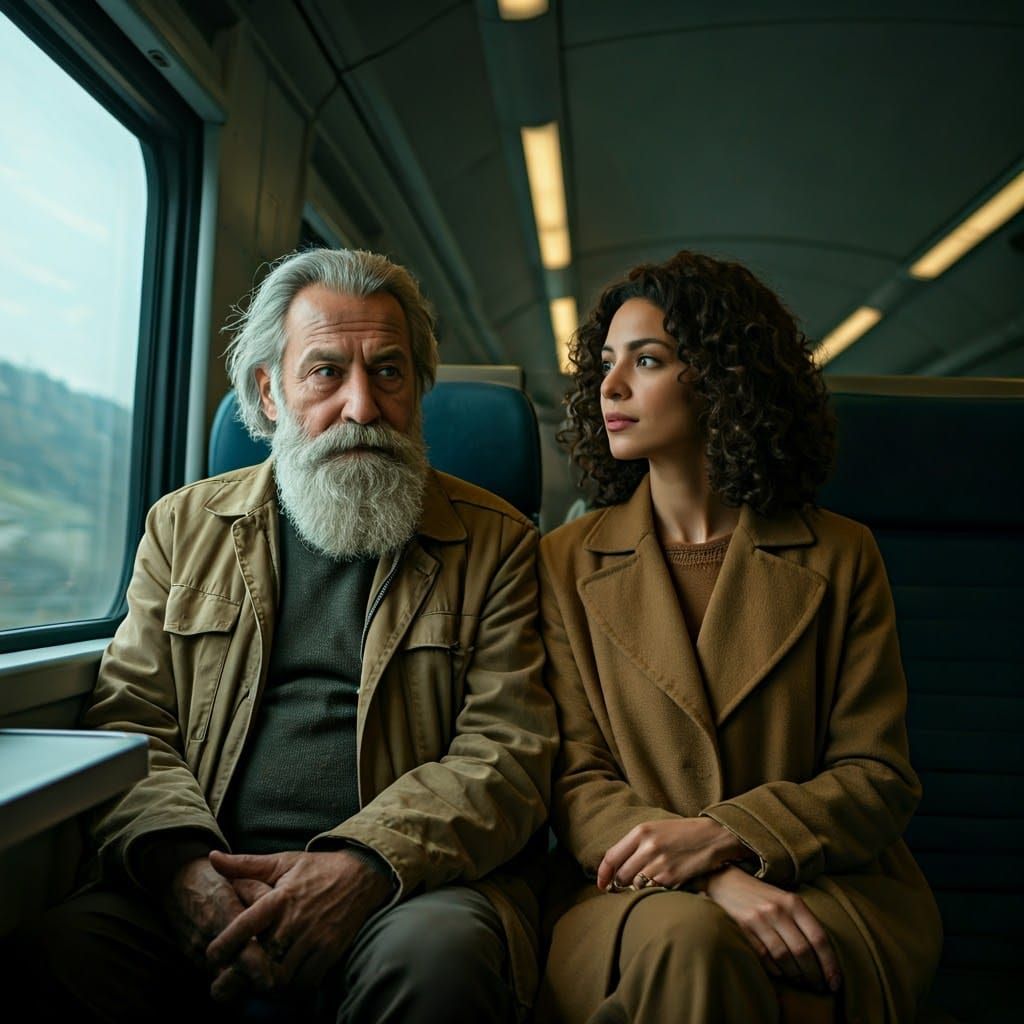 Elderly Geologist and Wife Travel Italy by Train