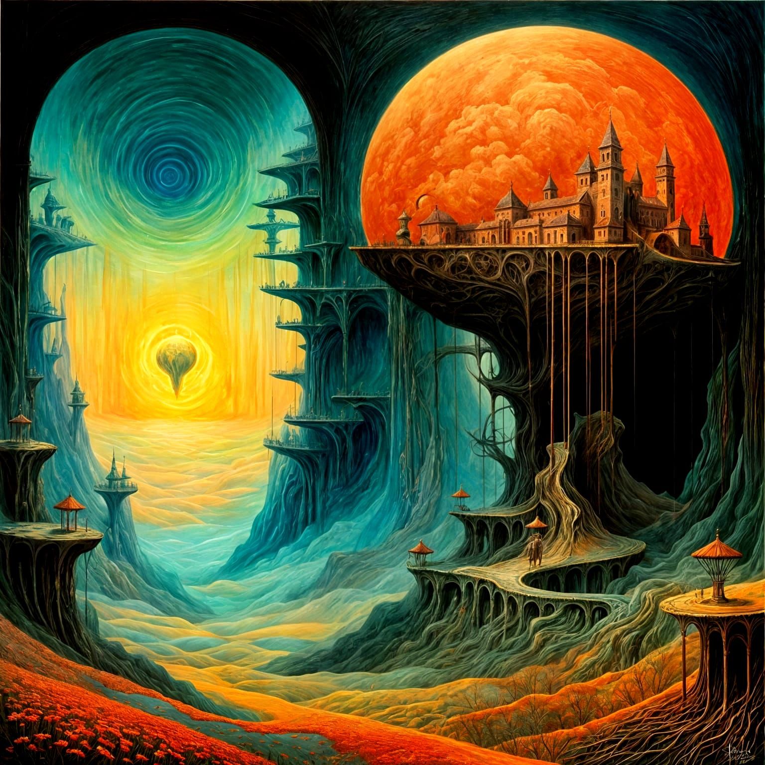 Thalundra - A blend of “Thal” (depths) and “Lundra” (light or land), evoking a land of deep mysteries.