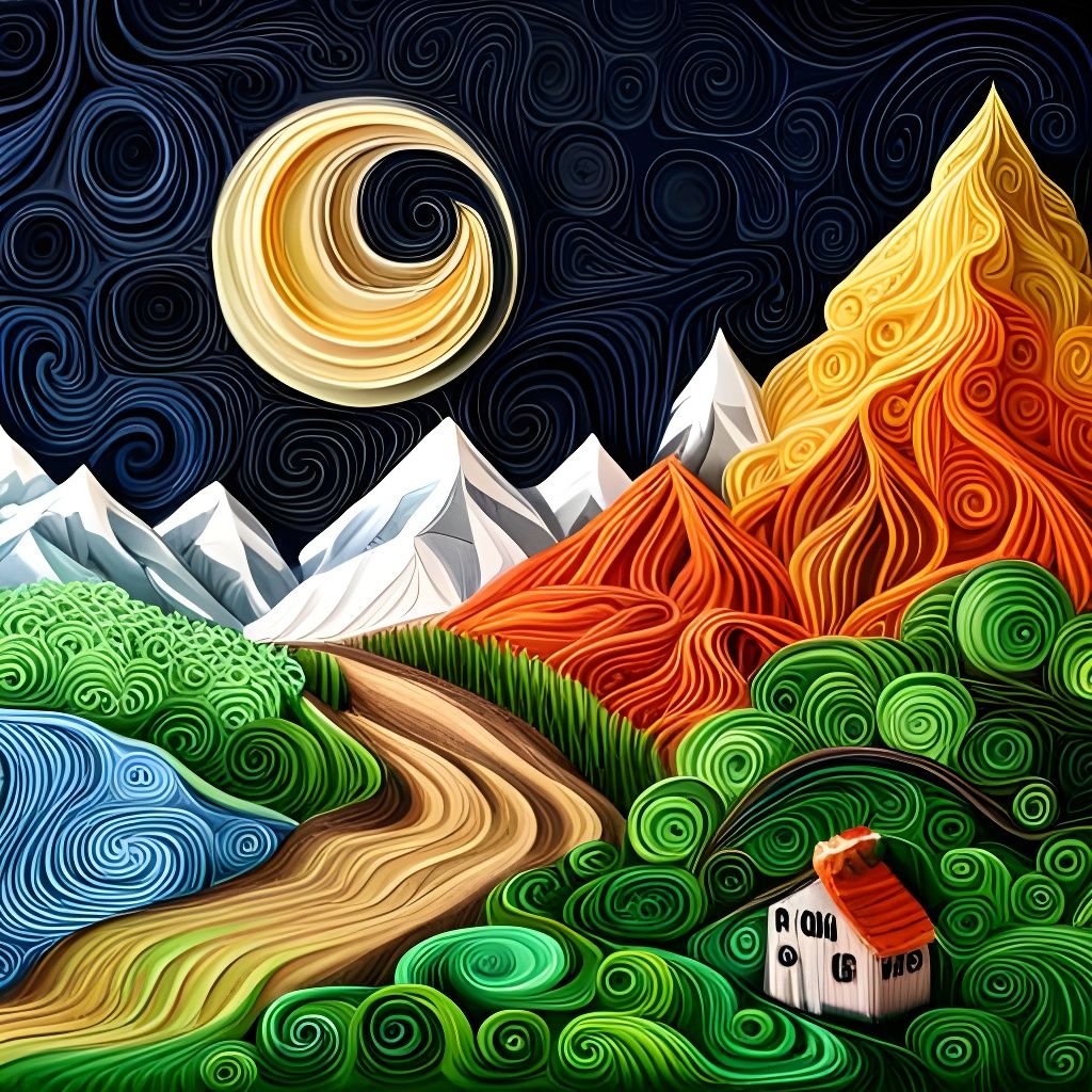 Paper Quilling Art: The Four Seasons Unfold