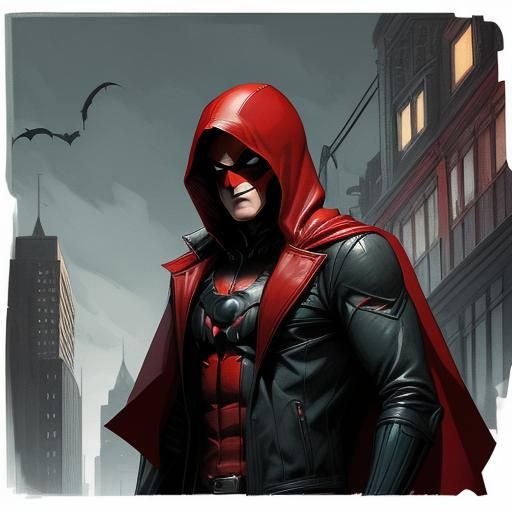 Red Hood of Gotham: Illustrated Vigilante