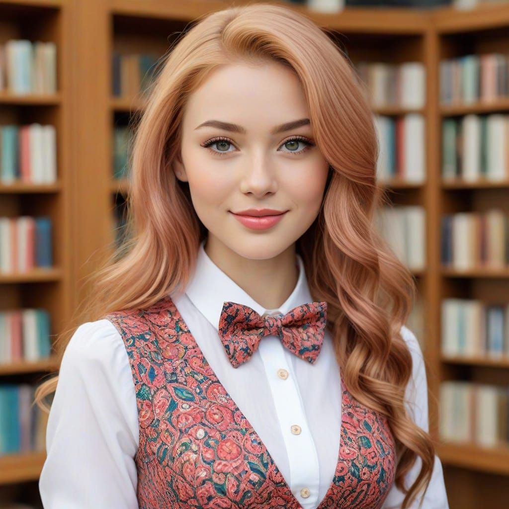 Stunning Female Portrait in Soft Colors