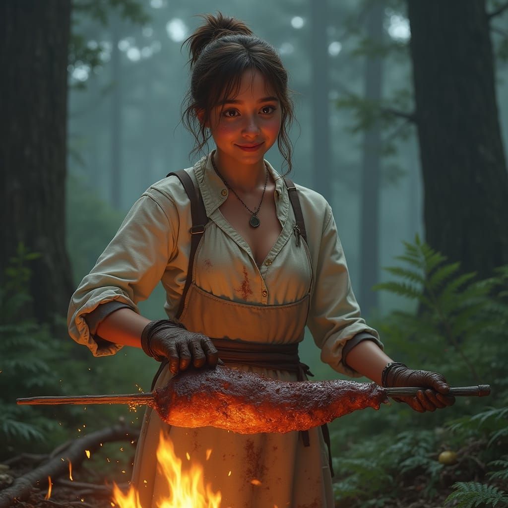 Serenity in the Dragonlance Forest: A Traveller's Moment