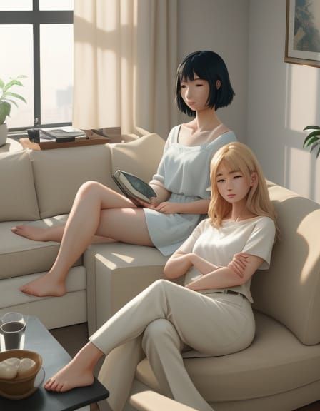 Romantic Realism in Anime Style