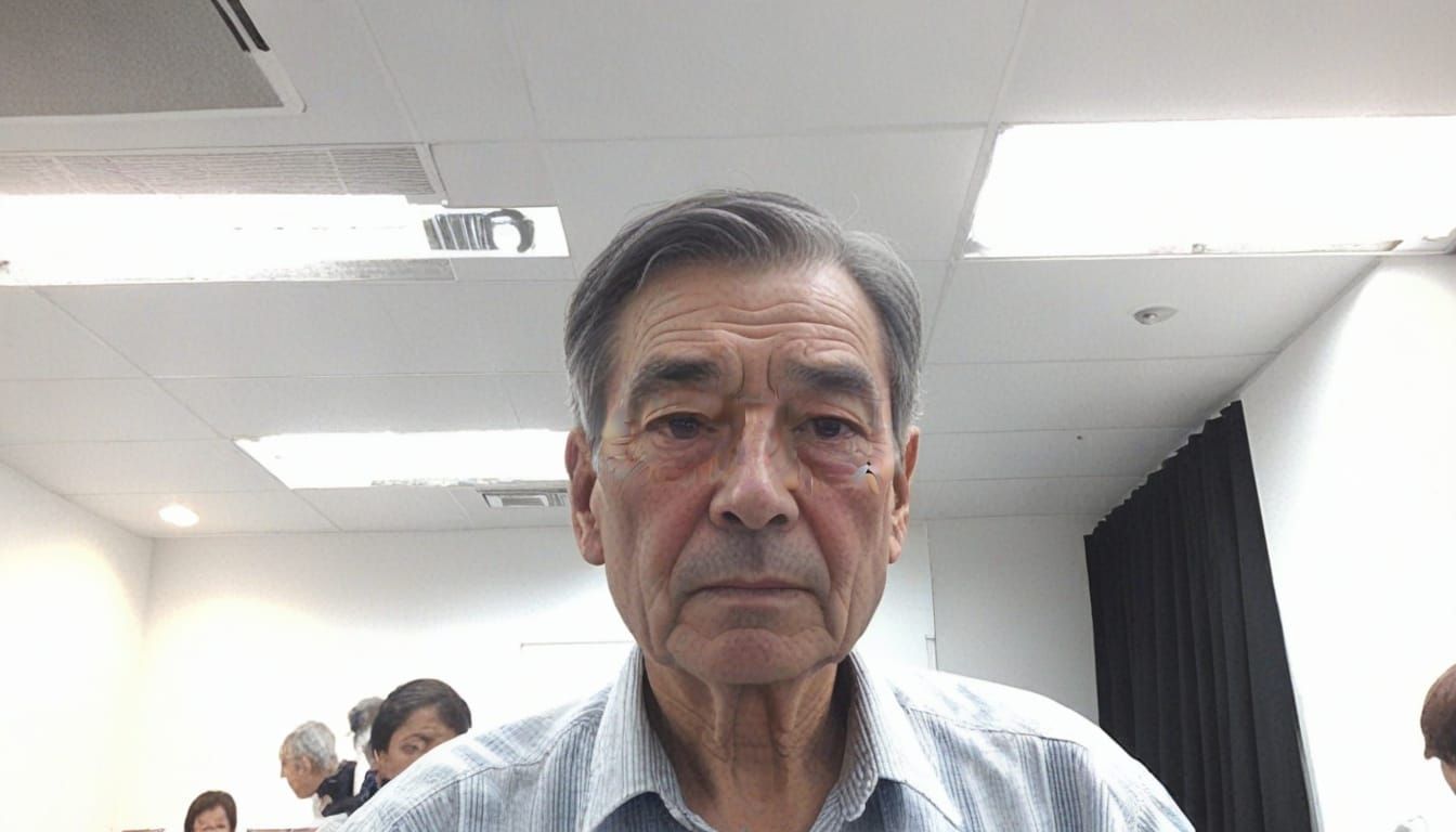 Realistic Portrait of a Person Aged 20 Years