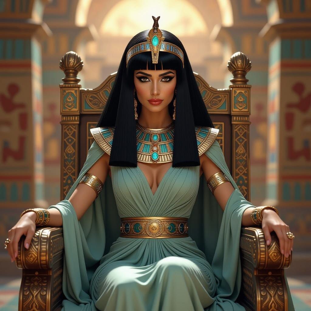 Egyptian Goddess Wadjet Reigns Supreme in Ancient Palace