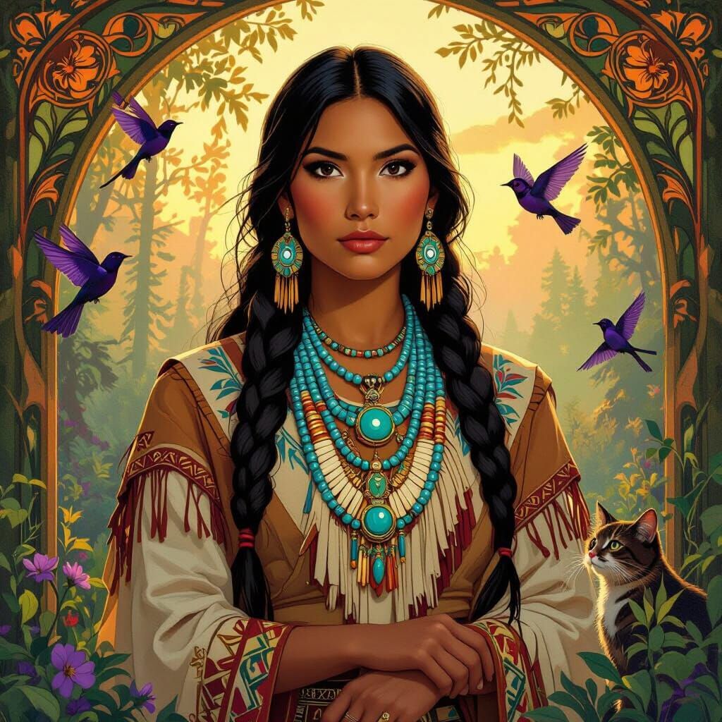 Superheroine Stellar Radiance, as she stands guard over her ...