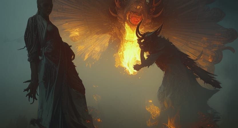 Deal with the Devil in Dark Fantasy Style