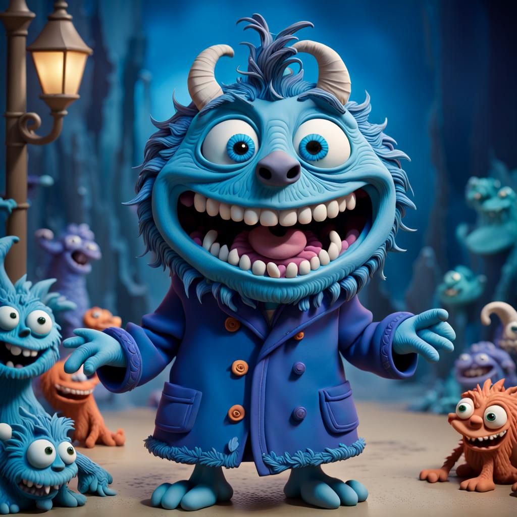 cartoon creature come to life in this mesmerizing imagesteal...