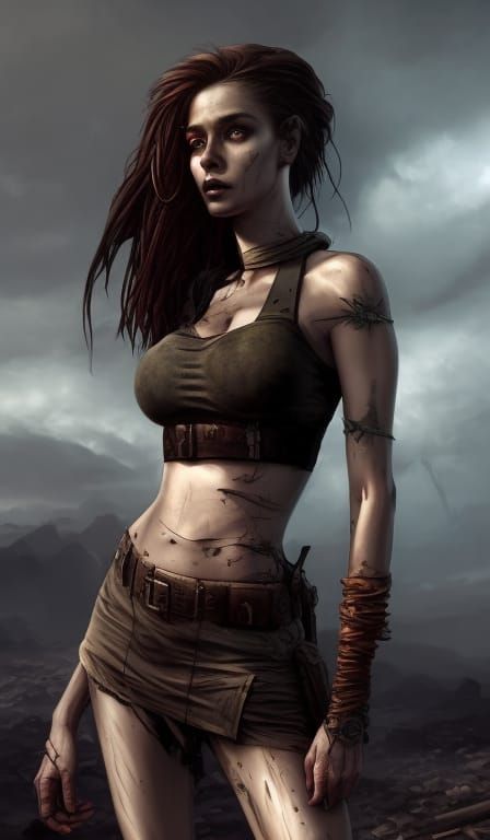 Post-Apocalyptic Beauty in Digital Art