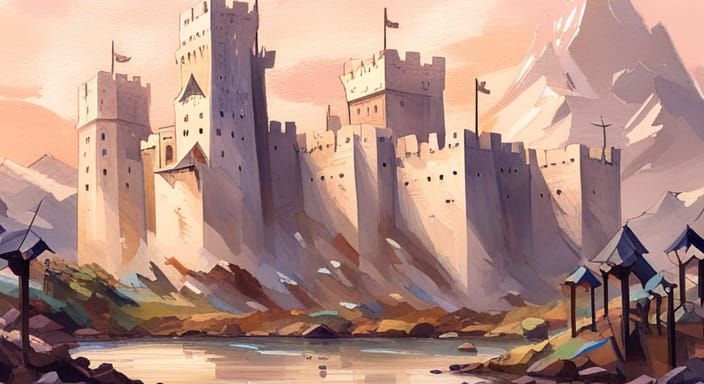 Toilet Paper Fortress with Machine Turrets