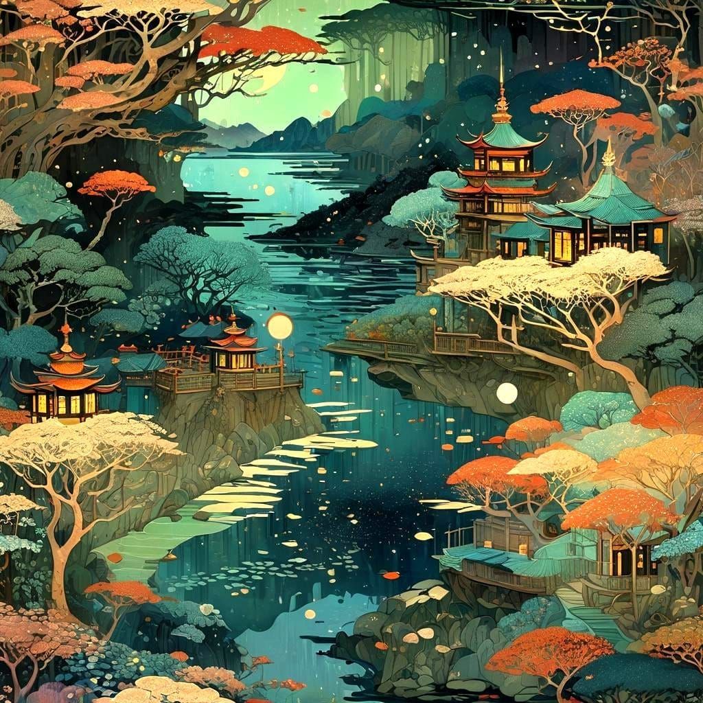 Landscape: Inspired by Satureya ____ Image#4