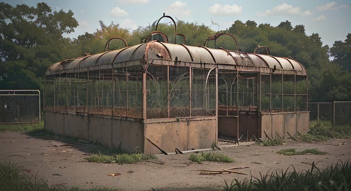 Eerie Abandoned Zoo Captured with Professional Photography
