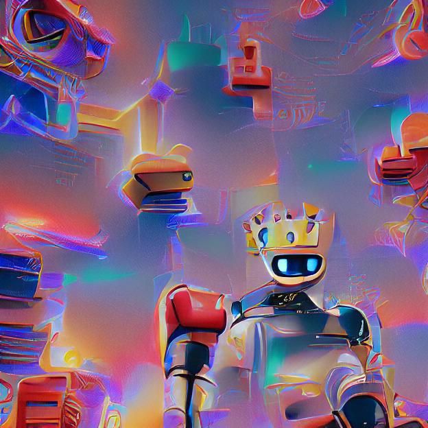 King of Artificial Intelligences: 4K Wallpaper