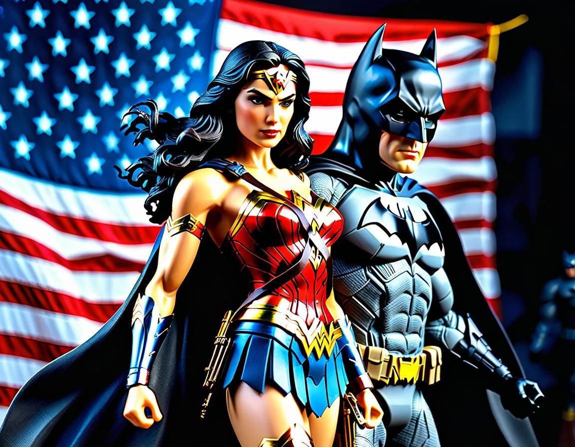 Wonder Woman and  Batman