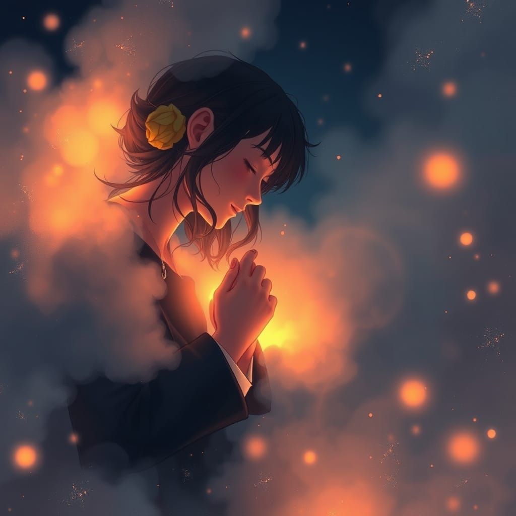 Whispers of Intimate Connection in Soft, Ethereal Light