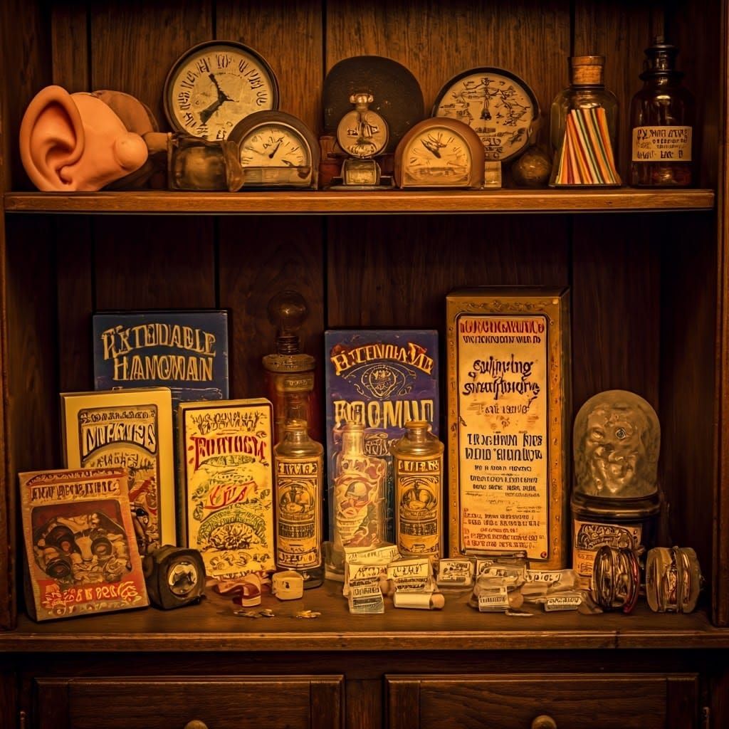 Magical Joke Shop with Extendable Ears and Potions