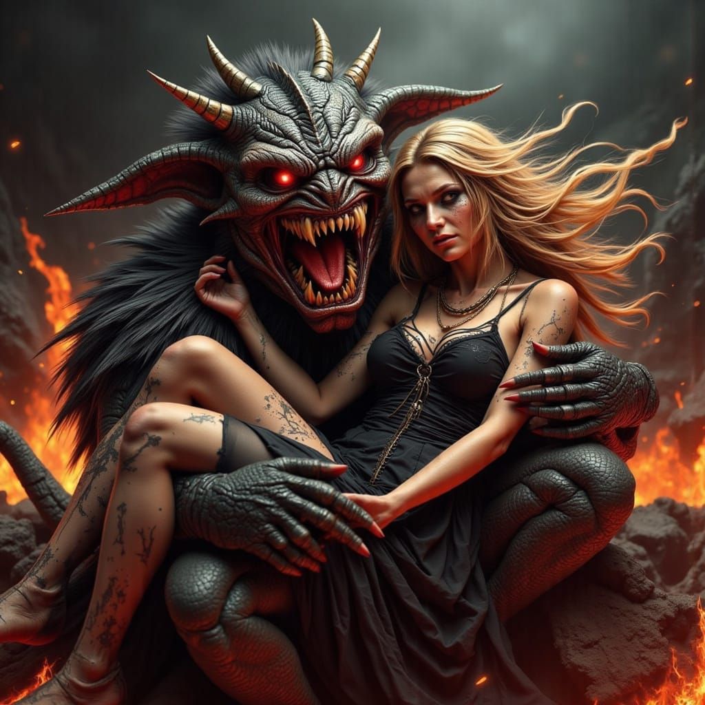 Angry Meemaw Seduces a Demon from Hell in Hyper-Realistic, C...