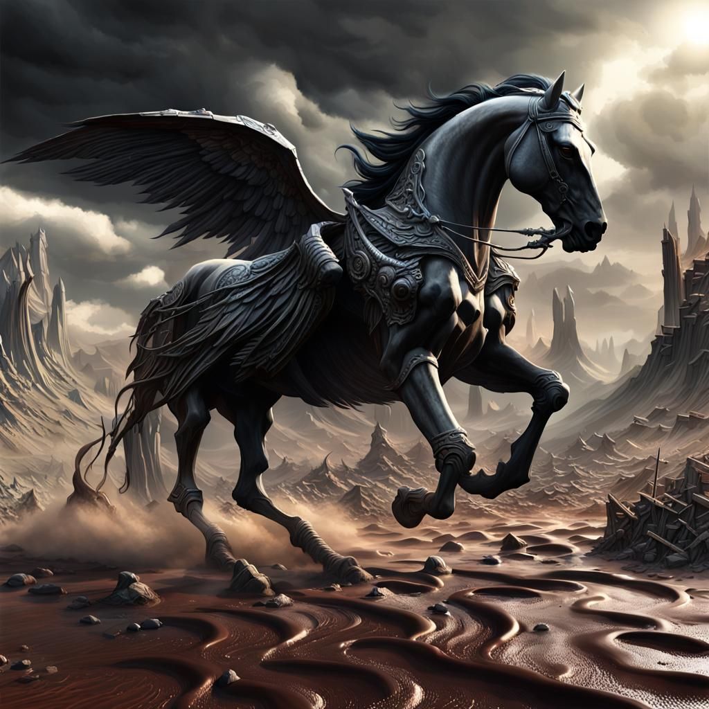 Mystical Apocalypse on the Pale Horse