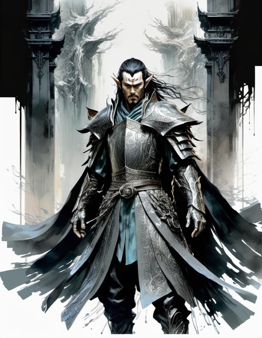 Celebrimbor the Ring Forger: Digital Art