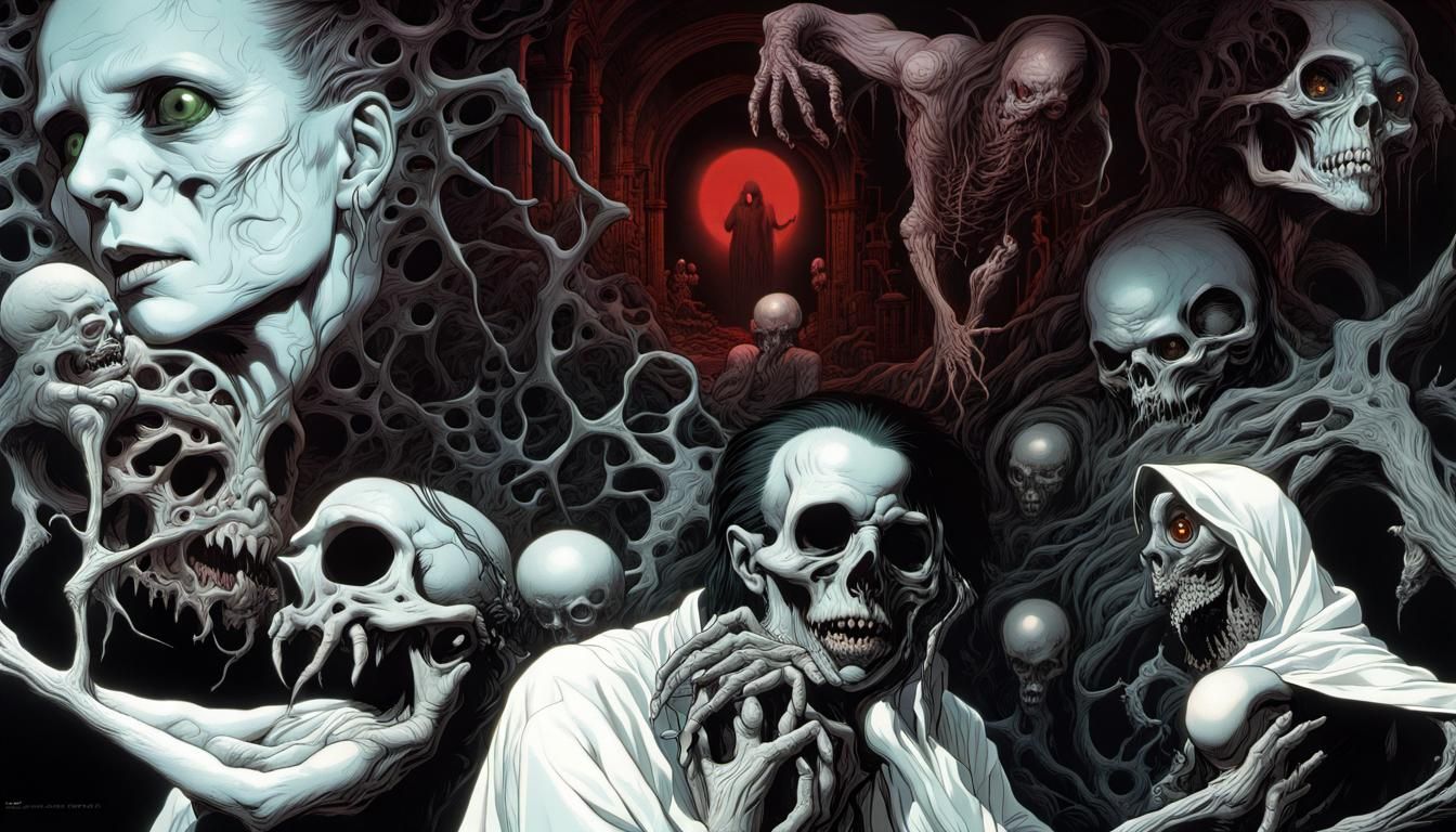 Fetal Resorption: A Horror Collage