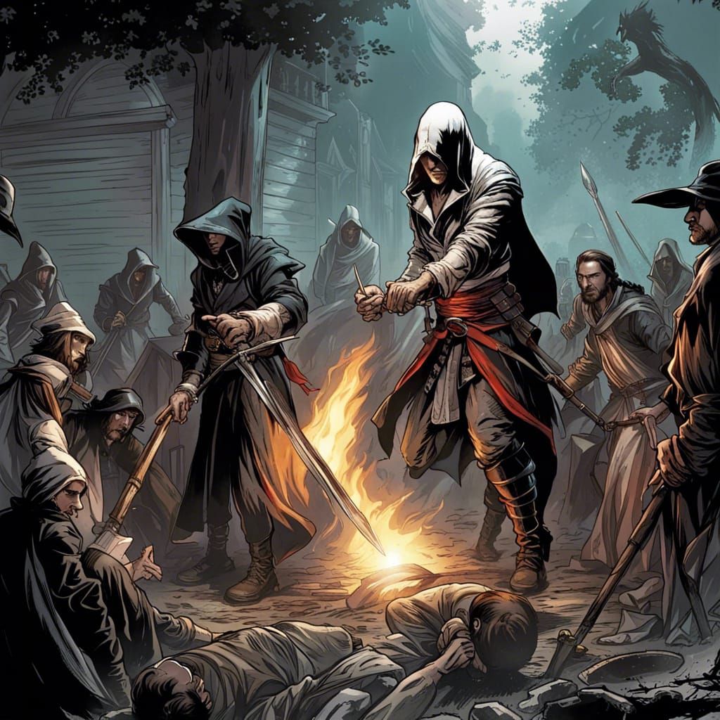 Assassin's Creed: Witch Trials, Comic Book Art