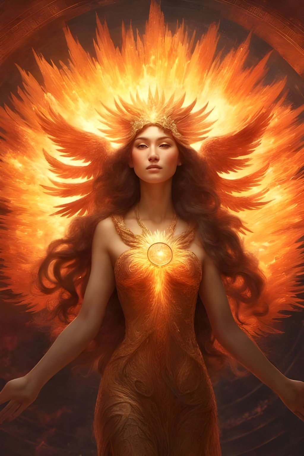 Goddess of the Phoenix Flame