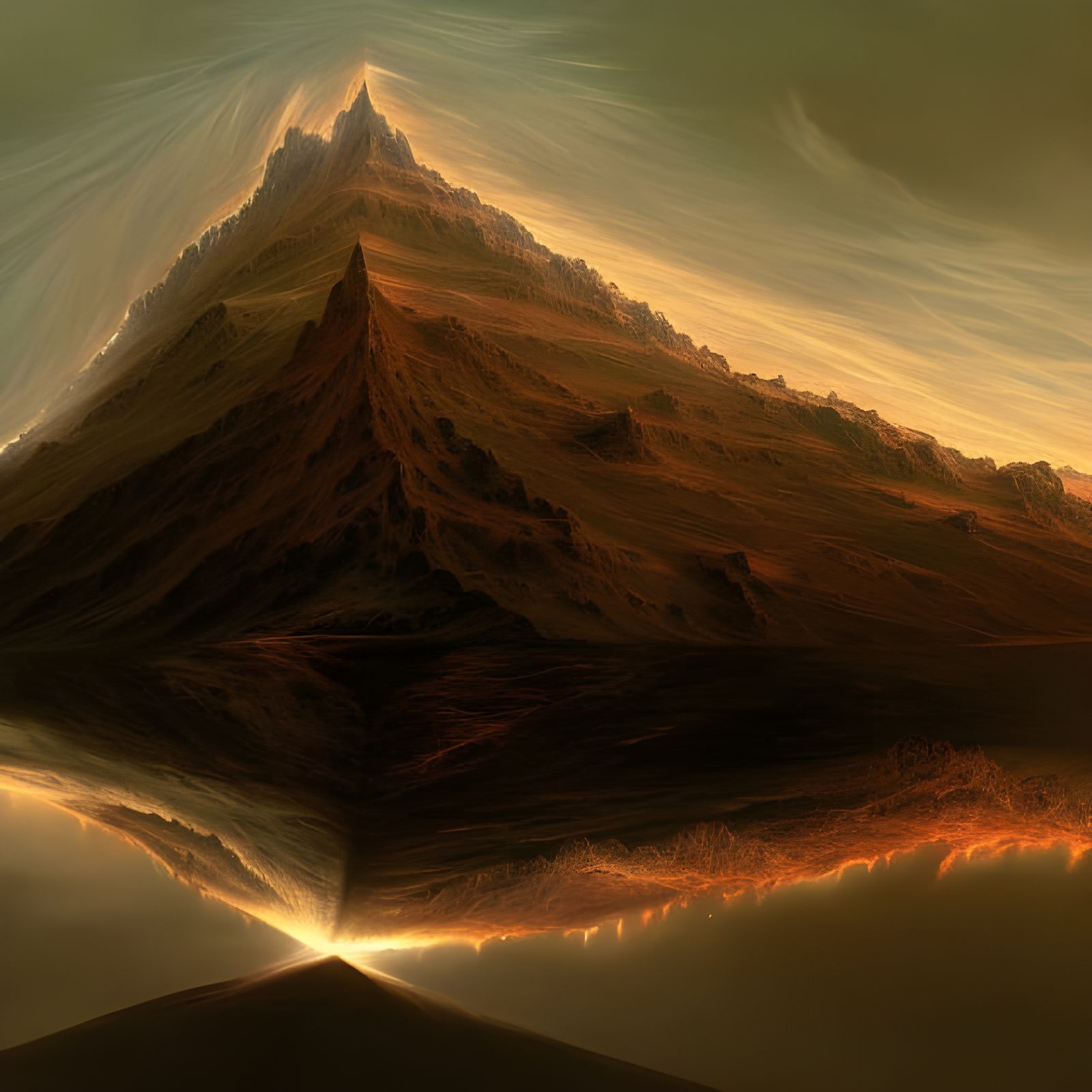 Gigantic Fractal Structure in Light-Filled Landscape