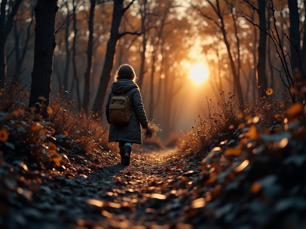 Atmospheric HDR Light at Day's End