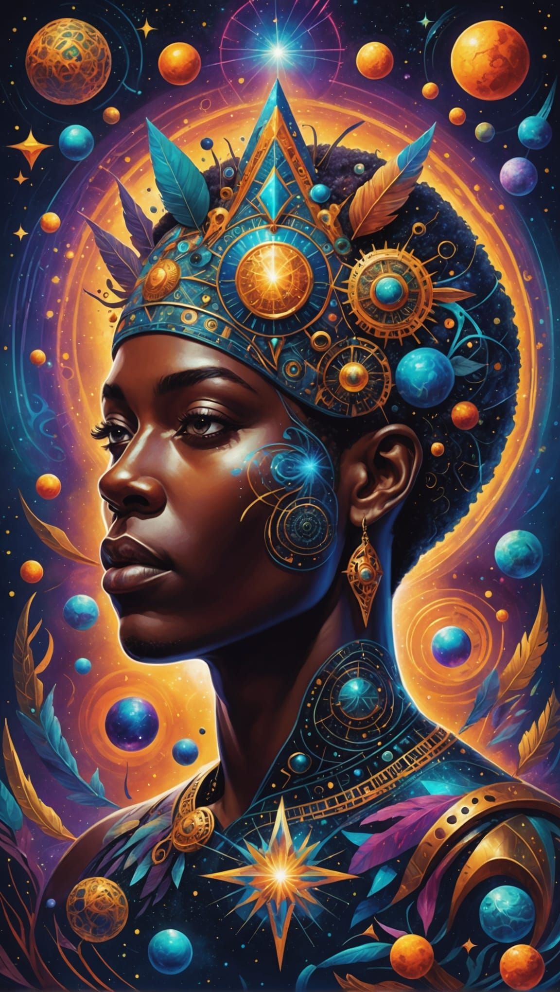 Mind Control with African Magic: Holographic Astral Illustra...