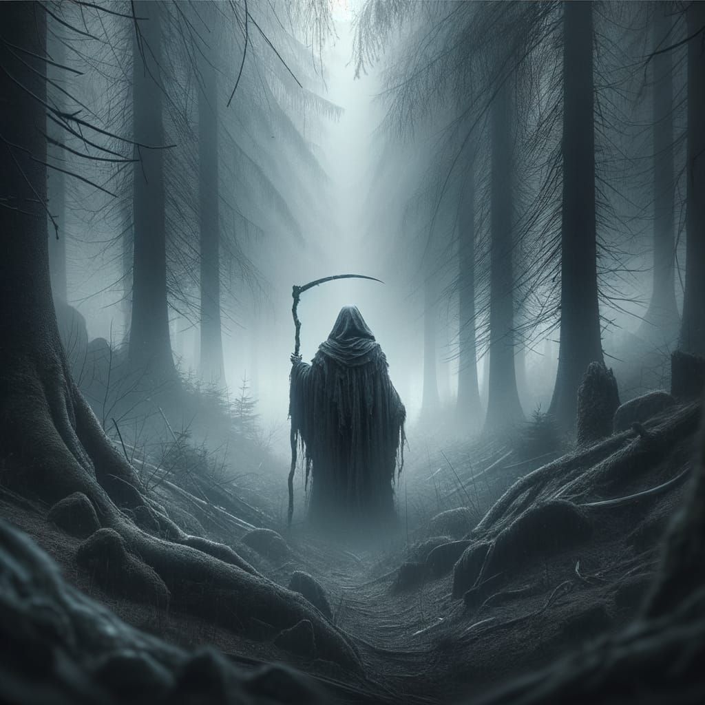 Grim Reaper in the Forest of Sorrow