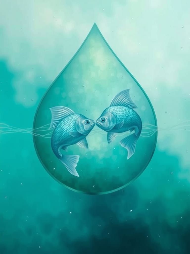 Ethereal Aquamarine Dreamscapes