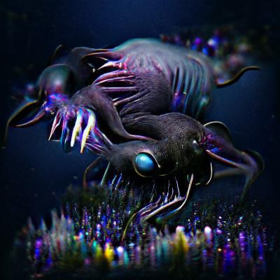 Deep Sea Creature of the Abyss