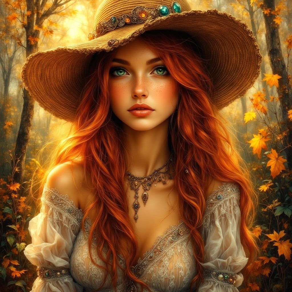The Mysterious Girl of Autumn