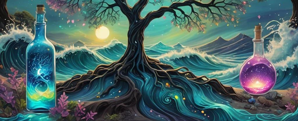 Wurzeln und Wellen - SIE ist Erde und Meer - die Elemente Er...