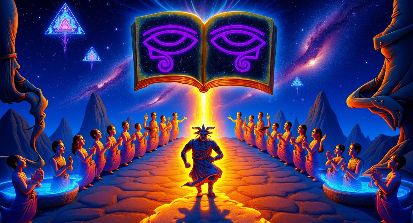 Visionary Artwork: Spiritual Journey Through a Psychedelic C...