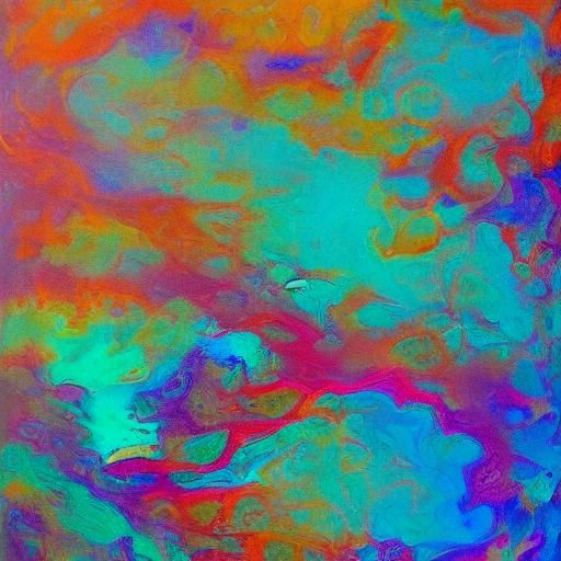 Ethereal Submerged Figure in Surreal Macro Liquid