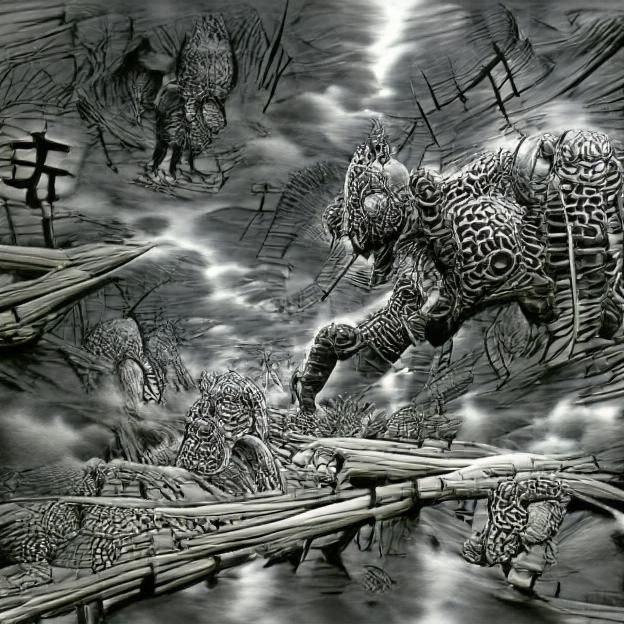 Berserker's Stand: Epic Battle on Broken Bridge